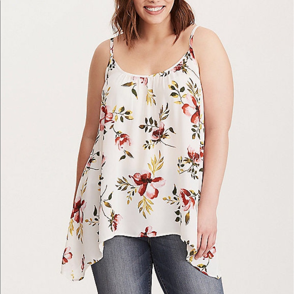 Floral Print Georgette Top